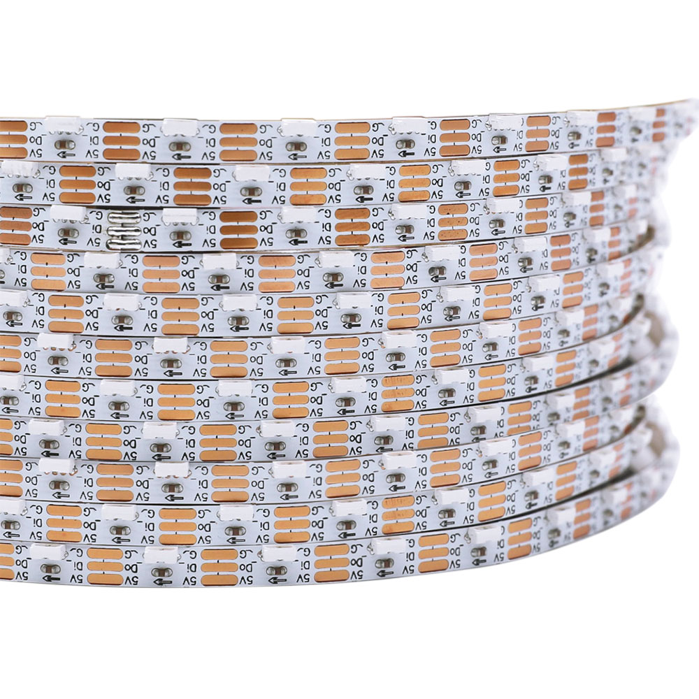 SK6812 SMD4020 360LEDs 16.4Ft Side Emitting Individually Addressable LED Strip Lights